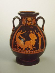 Pelike a figure rosse, c.510-500 a.C.